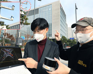 라이다 센서로 교차로 교통상황 실시간 모니터링